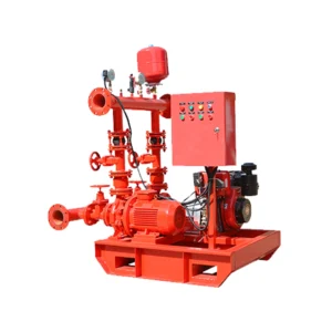 بوستر پمپ آتشنشانی سه پمپ امرا ETABLOC 40-160/22KW-3000RPM