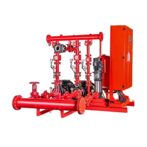 بوستر پمپ آتشنشانی سه پمپ بهار پمپ BP ETABLOC 40-250/15KW-3000RPM